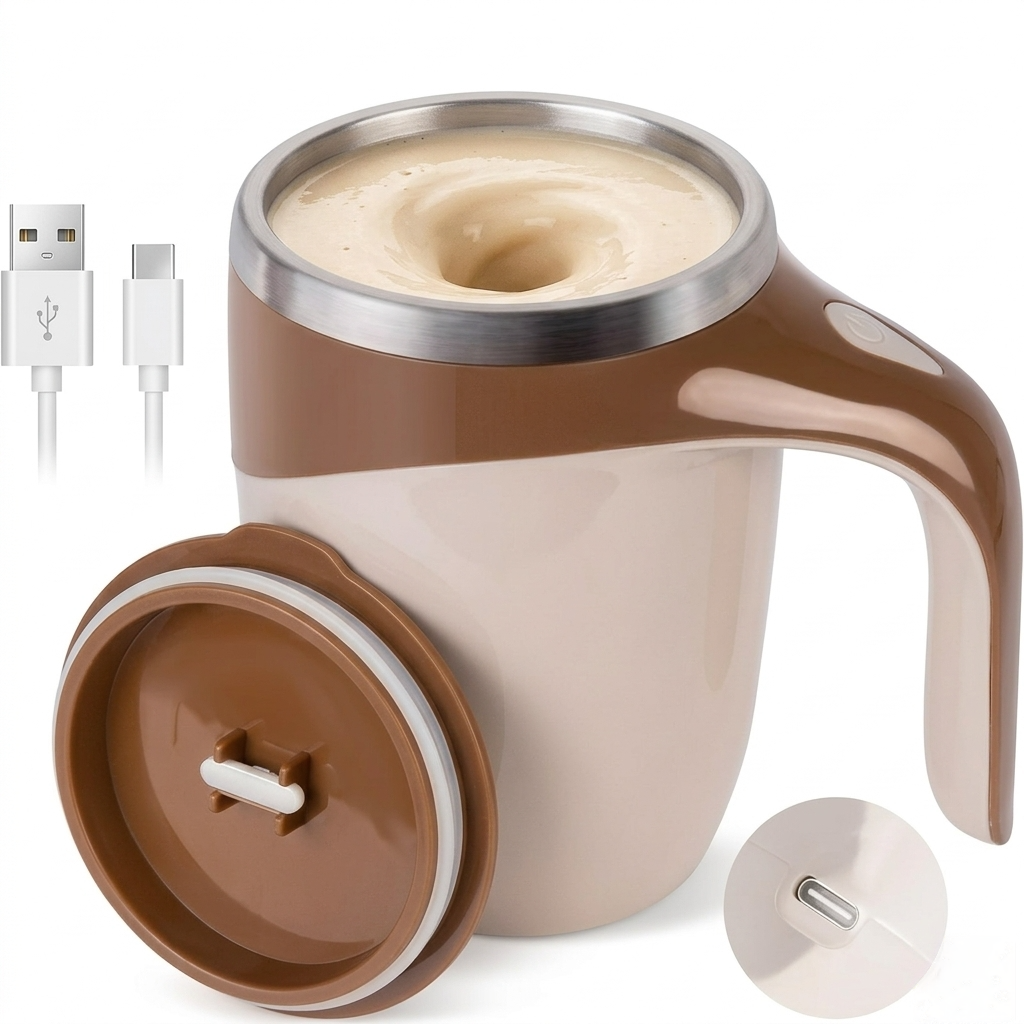 Taza Autoagitadora Magnética