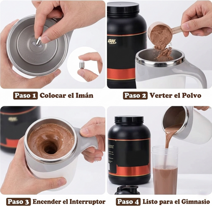 Taza Autoagitadora Magnética
